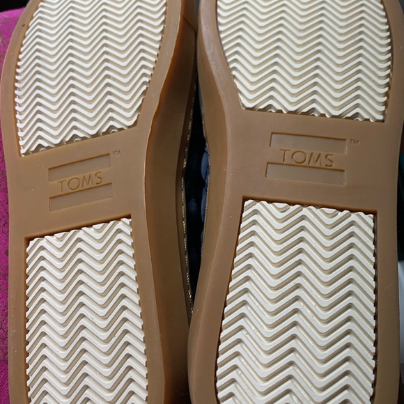 TOMS Ankle Boots Paxton Water Resistant Slip Ons Quilted Navy blue Sneakers - Picture 10 of 10